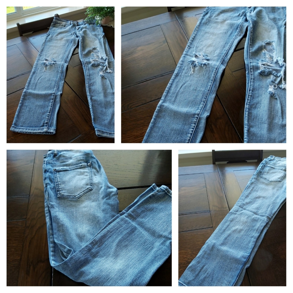 BLUENOTES JEANS(DISTRESSED)